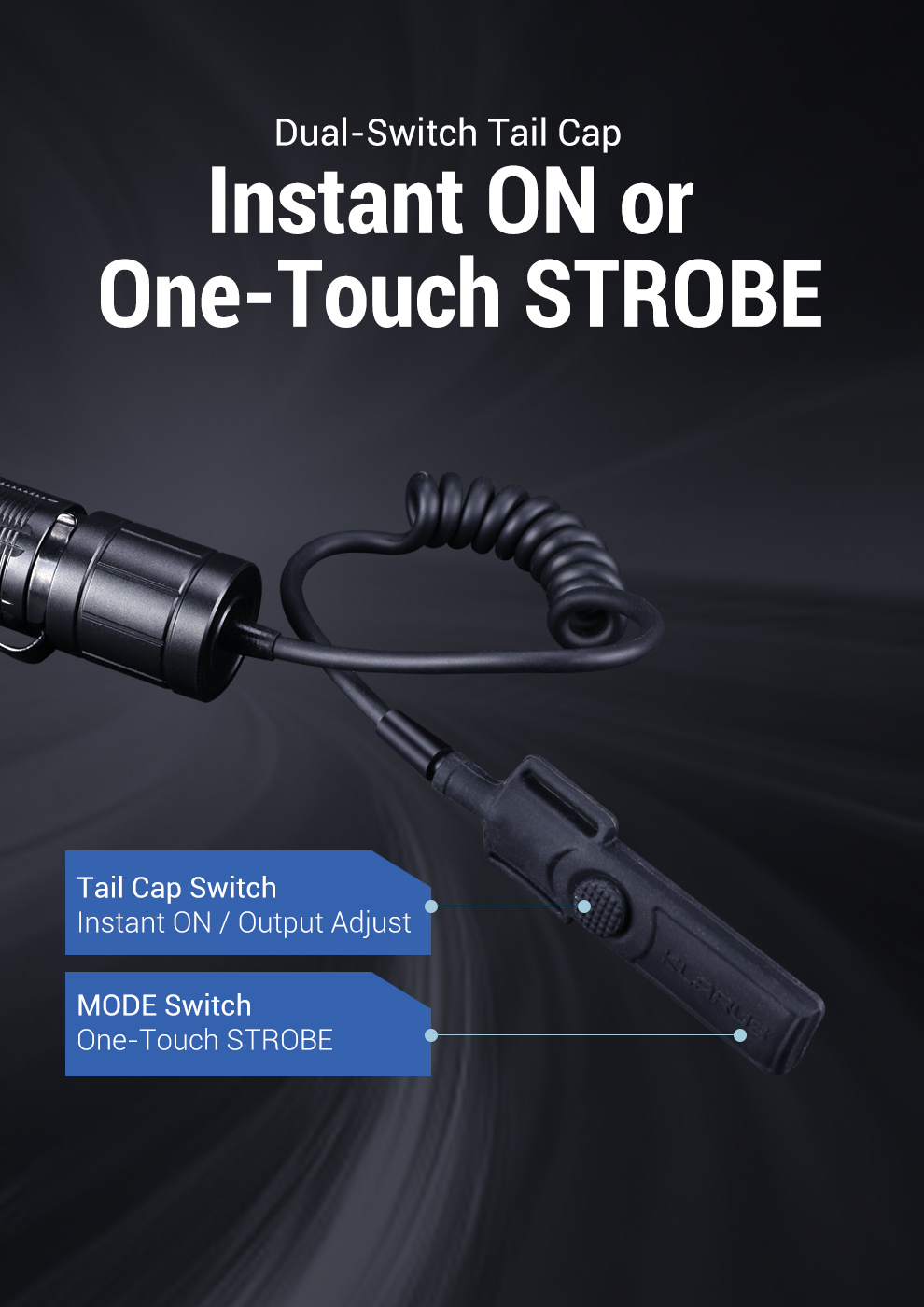 ΔΙΑΚΟΠΤΗΣ ΜΕ ΣΠΙΡΑΛ KLARUS TRC1